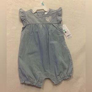 Carters jean romper